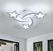 "Goeco" modernus LED lubų šviestuvas, svetainės lempa 40 W 4500 LM, lubų šviestuvas svetainei, miegamajam, vaikų kambariui, 6500 K šaltai balta šviesa