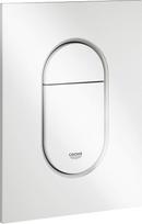 "Grohe Arena Cosmopolitan" WC sieninė plokštelė - 2 37624SH0 ir paleidimo ir sustabdymo valdiklis, 130 x 172 mm S, Alpių balta