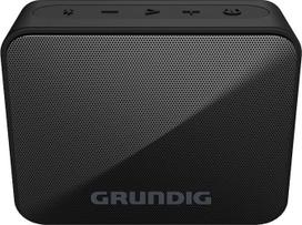 "Grundig Solo+ Black" - "Bluetooth" garsiakalbis, "Soundbox", 3,5 W RMS galia, 30 metrų atstumas, daugiau kaip 20 valandų atkūrimo laikas, "Bluetooth 5.3", purslams atsparus korpusas (IPX5), juodas