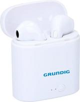 "Grundig" belaidės ausinės, "Bluetooth" ausinės, ausinės į ausis, 400 mAh, baltos spalvos