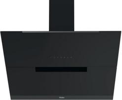 "Haier I-LINK HADG9CS46BWIFI" galvos dangtis 90 cm Jutiklinis valdymas 5 galios lygiai Stiprintuvo funkcija Laikmatis "Wi-Fi" funkcija Juoda