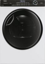"Haier I-PRO Series 5" HD90-A3TEAM5 šilumos siurblio džiovyklė / 9 kg / A+++ / Smart Home: "Wi-Fi" ir "hOn" programėlė / inverterinis variklis / 3 pasirenkami džiovinimo lygiai / nerūdijančio plieno būgnas / "I-Refresh" garų programa