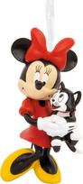 "Hallmark" Minnie Mouse ir Figaro papuošalas, "Disney" medžio puošmena, "Disney" kabantis papuošalas, kalėdinis kabantis papuošalas, dovanos Kalėdoms