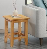 "Hallowood Furniture Aston Oak Small Side Table" - kavos staliukas, naktinis staliukas, konsolė, galas, augalų lempos, skirtos mažoms erdvėms