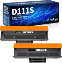 "Halloya MLT-D111S" toneris, suderinamas su "Samsung MLT D111S D111L" spausdintuvo kasetėmis, skirtomis "Samsung Xpress M2070W M2026W M2026 M2070 M2070 M2070F M2070FW M2020 M202020W M2022 M2022W" lazeriniam spausdintuvui (2 pakuotės po 5 vnt.)