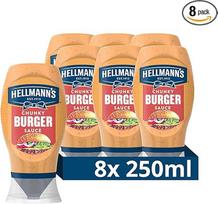 "Hellmann's Chunky Burger Sauce" skanus grilio ir mėsainių padažas, skirtas gardinti ir mirkyti 8 x 250 ml