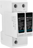"Heschen" apsaugos nuo viršįtampių įtaisas SPD, WR-T1T2-AC, 2P 275V, in 20KA, Iimp 7KA, tipas T1+T2, ugniai atsparus, žemos įtampos ribotuvas, montuojamas ant DIN bėgio 35