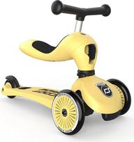 "Highway Kick 1" - "Scoot & Ride 2-in-1 Kickboard" su sėdyne, pelenų spalvos