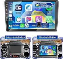 "Hikity" 4G + 64G "Android 15" automobilinis radijas "Citroen Berlingo B9 2008-2017/Peugeot Partner 2008-2019" su 9 colių jutikliniu ekranu, radijas 2 DIN su belaidžiu "Carplay" "Android" FM/RDS BT GPS WiFi SWC + kamera
