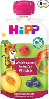 "HiPP Organic" vaikams "HiPPiS" miško uogos su obuolių persikais - "Thilo Tiger", 100 g, 8 pakuotės (8 x 100 g)