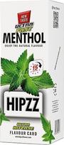 "Hipzz" aromato kortelės "Ultra Intense Menthol" + raktų pakabukas / butelių atidarytuvas 100 aromato kortelių