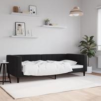 "Homgoday" juoda aksominė sofa lova 90 x 200 cm Sofos lovos konstrukcija Svečių kambario baldai Patvarūs vienviečiai 3 tipų lovos ir skersiniai rėmai Baldai