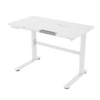 Vaikiškas reguliuojamo aukščio stalas ERGO KID, baltas, 112 × 60 × 56–80 cm