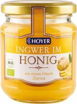 "Hoyer" - Ekologiškas imbieras meduje - 0,25 kg