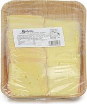 "Hymor Raclette" sūris griežinėliais - 1 x 800 g - prancūziškas pjaustytas sūris "Ermitage" | brandintas mažiausiai 8 savaites | klasikinis "Raclette" sūris | kaip duonos ir sumuštinių užpildas
