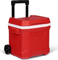 "IGLOO Profile 54 Roller Cool Box" - tvirta pasyvi vėsinimo dėžė su ratukais ir teleskopine rankena - itin stipri izoliacija, užtikrinanti ilgalaikį vėsinimą - idealiai tinka stovyklavimui, paplūdimyje, lauke ir kelionėms