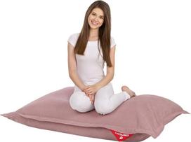 "Indy" vaikiškas pupų maišas, įskaitant pupų maišo pamušalą ir vokiškos kokybės užpildą EPS HBCD Free Indoor Bean Bag 100 x 140 cm Pink