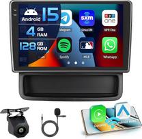 "Inefala" 4+128G automobilinis radijas "Renault Trafic 2", "Opel Vivaro A", "Nissan Primastar", 2010-2014 m., "Android 15" su 10 colių vidiniu ekranu, palaikantis "Wireless Carplay Mirror Link" radijo imtuvą FM/RDS, GPS, "WiFi