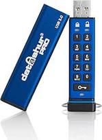 "iStorage datAshur PRO" 32GB - šifruota USB atmintinė - sertifikuota pagal FIPS 140-2 3 lygį - apsaugota slaptažodžiu - atspari dulkėms ir vandeniui