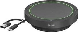 "Jabra Speak2 55" "Bluetooth" laisvų rankų įranga, 4 triukšmą slopinantys mikrofonai, 50 mm plačiajuostis garsiakalbis, plačiajuostis garsas, kompaktiškas, nešiojamas - sertifikuotas MS Team - tamsiai pilkas