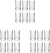 "Jägermeister" taurių rinkinys 4 cl - 6 taurių rinkinys - 2 cl ir 4 cl matavimo linija - indaplovėje plaunamos ir stabilios stiklinės nuo alkoholio - originalios - "Schnaps", likerio stiklinės (3 vnt.)
