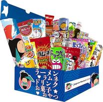 "Japan Market" japoniška dėžutė Specialusis leidimas: Japoniška saldainių dėžutė - Premium dėžutė su japoniškais užkandžiais, saldumynais, ramena, šokoladu, saldainiais ir gėrimais - užkandžių dėžutė - saldainių dėžutė - Daisen (Fuji)