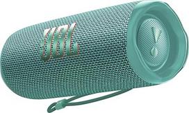 "JBL Flip 6" - nešiojamasis "Bluetooth" garsiakalbis, galingas garsas ir gilūs bosai, atsparus vandeniui pagal IPX7, 12 valandų atkūrimo laikas, "JBL PartyBoost" kelių garsiakalbių suporavimui, garsiakalbis namams, lauke ir kelionėms (arbatinis)