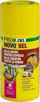 "JBL Pronovo Bel Flakes" pagrindinis maistas visoms 8-20 cm akvariumo žuvims, žuvų maistas dribsniai, M dydis, 100 ml
