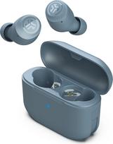 "JLab Go Air Pop True Wireless In-Ear" ausinės, "Bluetooth" ausinės, "In-Ear Buds", ausinės ir USB įkrovimo dėžutė su dviguba jungtimi, ausinės su EQ3 garsu ir mikrofonu, šiferio spalvos
