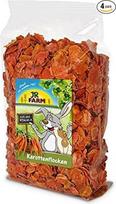 "JR Farm" morkų dribsniai | 4 x 150 g ėdalo graužikams
