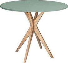 "Jubi" apvalus valgomojo stalas 60 cm žalias