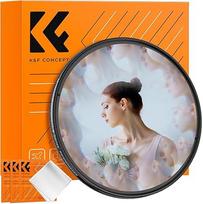 "K&F Concept Nano-B" serijos "Kaleidoscope" prizmės objektyvo filtras 58 mm prizmės filtro efekto filtras
