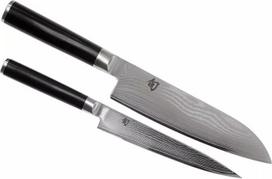 "Kai Shun Damascus" 2 dalių peilių rinkinys mediniame dėkle