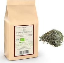 "Kamelur" 100 g ekologiškų džiovintų Wakame dumblių - žalio maisto Wakame dribsniai be priedų - ekologiški Wakame dumbliai ekologiškoje pakuotėje