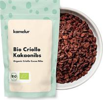 "Kamelur" ekologiškos kakavos gabaliukai iš neskrudintų Criollo kakavos pupelių (500 g) Žalioji kakava kaip kakavos gabaliukai - be priedų