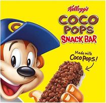 "Kellogg's Coco Pops" dribsnių batonėliai su pienu 6 x 20 g