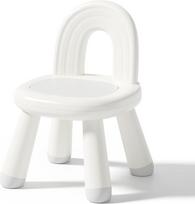 "KidBloom" plastikinė mažylio kėdutė, vaikiška kėdutė su patobulintu ergonomišku atlošu, vaivorykštinės vaikiškos kėdutės 1 metų vaikams