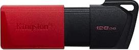 "Kingston DataTraveler Exodia M" USB atmintinė 3.2 Gen 1 DTXM/128GB su judančiu dangteliu (juoda + raudona)