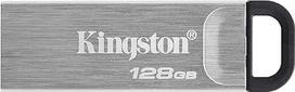 "Kingston DataTraveler Kyson USB 3.2 Gen 1 USB atmintinė 128GB su stilingu metaliniu korpusu be dangtelio