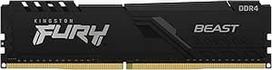 "Kingston FURY Beast" 16GB 3200MHz DDR4 CL16 staliniams kompiuteriams skirta atmintis KF432C16BB1/16