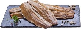 "Klaassen Brados" (lašišos silkės filė), rūkyta buko dūmais, šaltai rūkyta silkės filė, 280 g