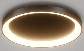 "Klighten" lubų šviestuvas LED apvalus 56 W 3500 liumenų Metaliniai lubų šviestuvų žiedai Modernus lubų apšvietimas miegamajame Svetainės prieškambaris Virtuvė 48 cm Šilta balta 3000 K Juoda