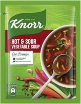 "Knor" kiniška karšta ir rūgšti daržovių sriuba, 43 g (5 vnt.)