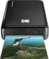 "Kodak Mini 2 HD" belaidis mobilusis momentinių nuotraukų spausdintuvas su 4Pass patentuota spausdinimo technologija, suderinamas su "iOS" ir "Android" įrenginiais - juodas