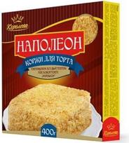 "Koroleva Napoleon" tortų pagrindai 400 g