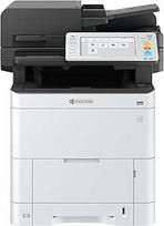 "Kyocera Ecosys MA4000cix/Plus 3-in-1" spalvotas lazerinis spausdintuvas Daugiafunkcinis spausdintuvas Skeneris Kopijavimo aparatas su jutikliniu skydeliu Mobilusis spausdinimas išmaniuoju telefonu Planšetiniu kompiuteriu Įskaičiuota 3 metų pilna techninė