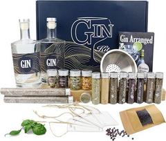 "L&G® Gin" rinkinys - prieskonių ir priedų rinkinys asmeniniams kūriniams, ideali unikali dovana Kalėdų, gimtadienio ar Valentino dienos proga, nepakartojama "pasidaryk pats" degustavimo patirtis