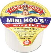 "Land O' Lakes Mini-Moo's" grietinėlės milteliai, pusiau ir pusiau, 180 karatų (6328199)