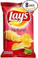 "Lay's Natural Chips" 175 g | 8x | Bendras svoris 1400 g