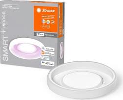 "LEDVANCE Smart+ Orbis Claria WiFi" lubų šviestuvas, 32 W, 4200 lm, 490 mm, reguliuojama balta šviesa (2700 K - 6500 K) ir 16 milijonų spalvų, reguliuojamas apšvietimas, valdomas per programėlę, suderinamas su "Amazon", "Google Co", IP20, 4058075754775, b